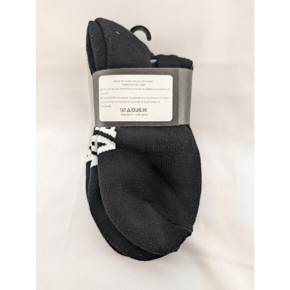NWT Vans Classic Ankle Socks 3 Pack in Black sz 6.5 - 9 - Picture 6 of 6